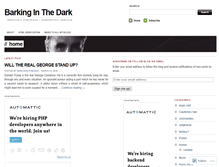 Tablet Screenshot of barkinginthedark.com